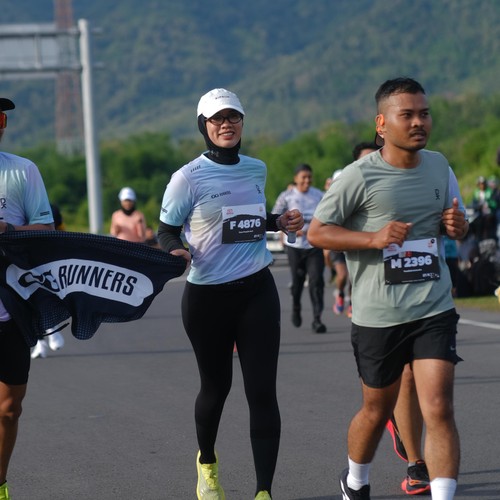 Race photo from KEDIRI HALF MARATHON 2026