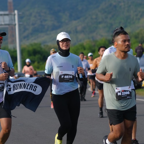 Race photo from KEDIRI HALF MARATHON 2026