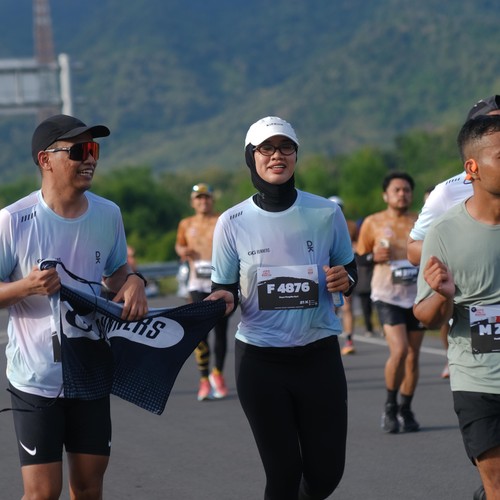 Race photo from KEDIRI HALF MARATHON 2026