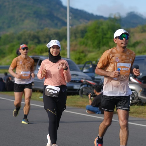Race photo from KEDIRI HALF MARATHON 2026