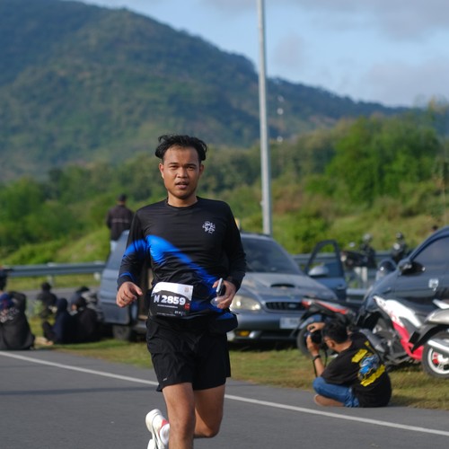 Race photo from KEDIRI HALF MARATHON 2026