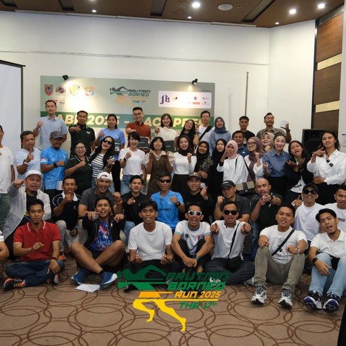 Race photo from ARUTMIN BORNEO RUN 2025