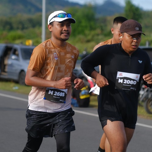 Race photo from KEDIRI HALF MARATHON 2026