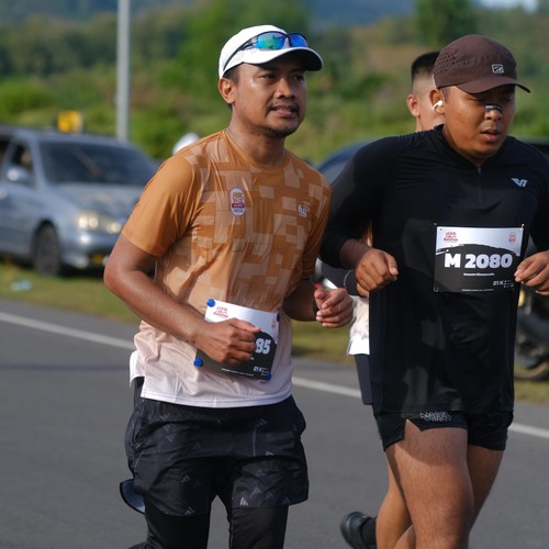 Race photo from KEDIRI HALF MARATHON 2026