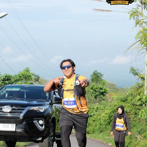 Race photo from KELUD VERTICAL CHALLENGE 2025