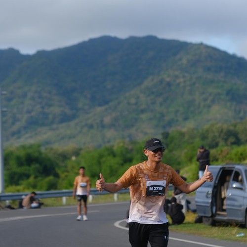 Race photo from KEDIRI HALF MARATHON 2026