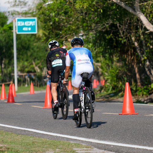 Race photo from Belitung Multisport Festival