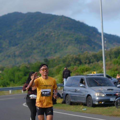 Race photo from KEDIRI HALF MARATHON 2026