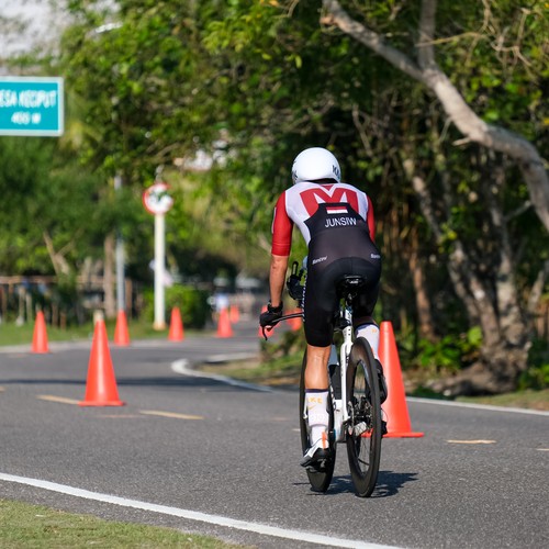 Race photo from Belitung Multisport Festival