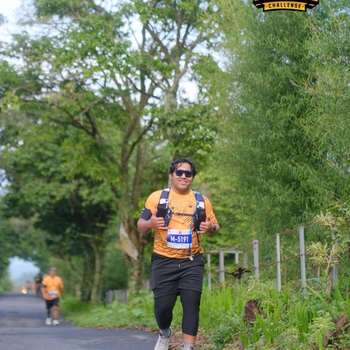 Race photo from KELUD VERTICAL CHALLENGE 2025