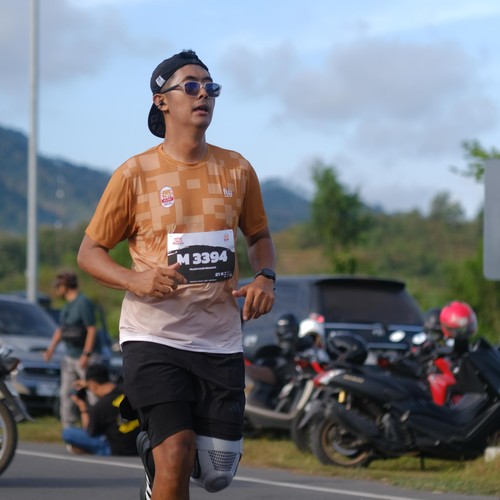 Race photo from KEDIRI HALF MARATHON 2026