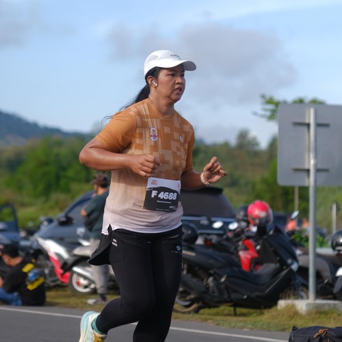 Race photo from KEDIRI HALF MARATHON 2026