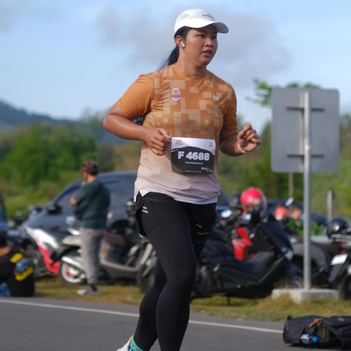 Race photo from KEDIRI HALF MARATHON 2026