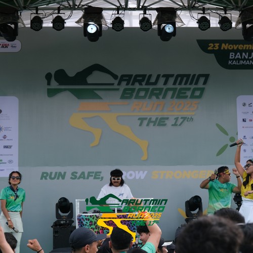 Race photo from ARUTMIN BORNEO RUN 2025