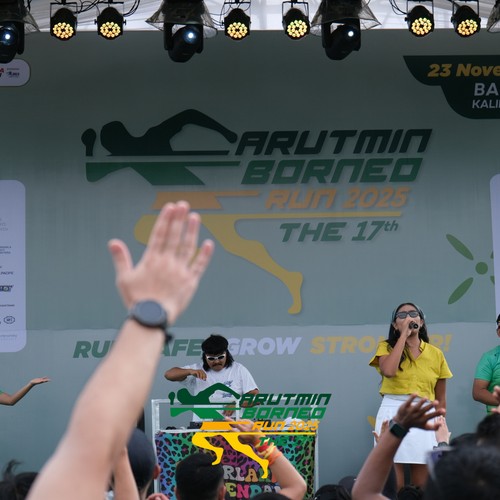 Race photo from ARUTMIN BORNEO RUN 2025