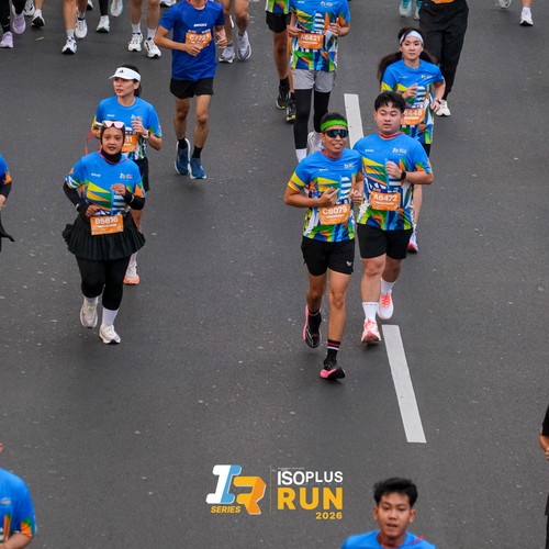 Race photo from ISOPLUS RUN 2026 - JAKARTA