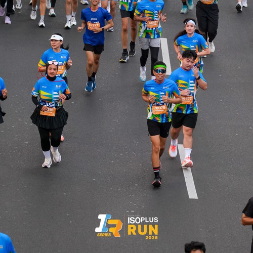 Race photo from ISOPLUS RUN 2026 - JAKARTA