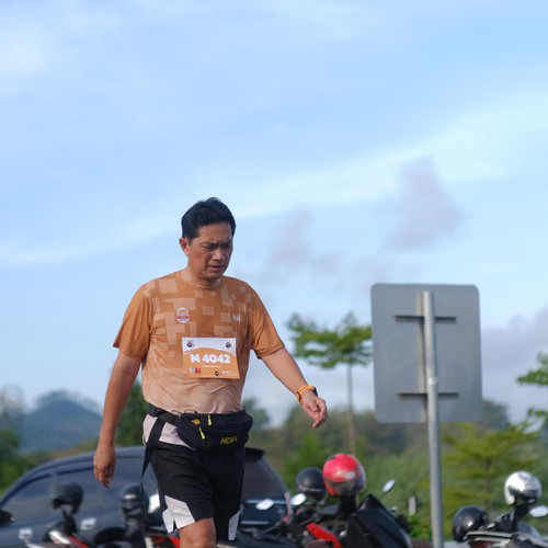 Race photo from KEDIRI HALF MARATHON 2026