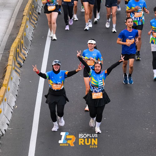 Race photo from ISOPLUS RUN 2026 - JAKARTA