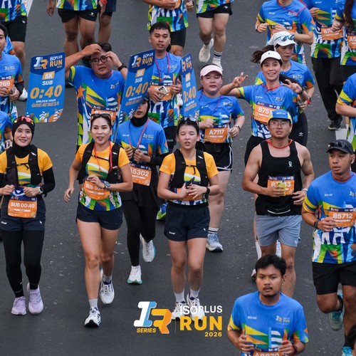 Race photo from ISOPLUS RUN 2026 - JAKARTA