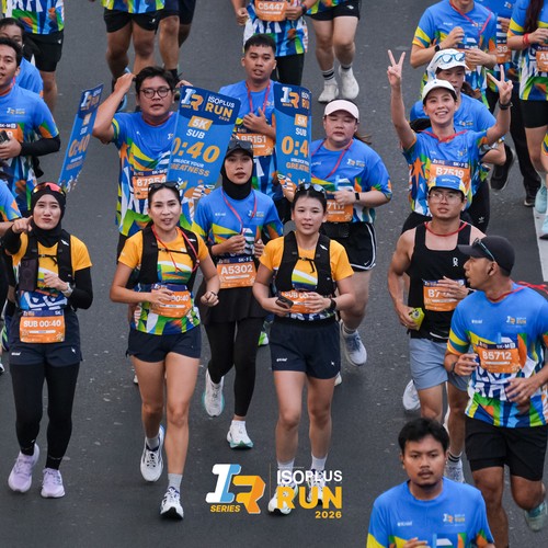 Race photo from ISOPLUS RUN 2026 - JAKARTA