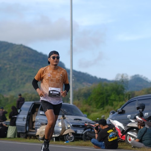 Race photo from KEDIRI HALF MARATHON 2026