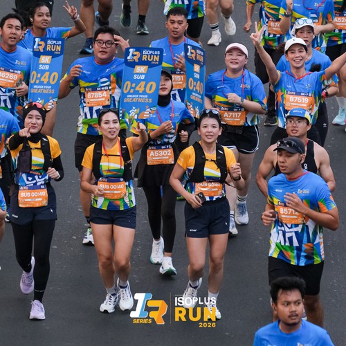 Race photo from ISOPLUS RUN 2026 - JAKARTA