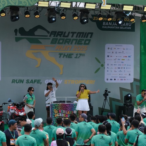 Race photo from ARUTMIN BORNEO RUN 2025