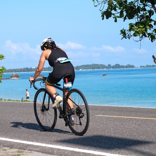 Race photo from Belitung Multisport Festival