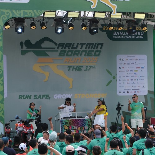 Race photo from ARUTMIN BORNEO RUN 2025