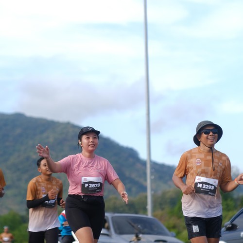 Race photo from KEDIRI HALF MARATHON 2026