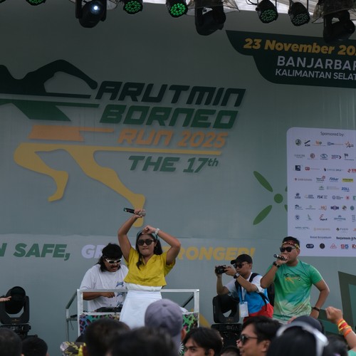 Race photo from ARUTMIN BORNEO RUN 2025