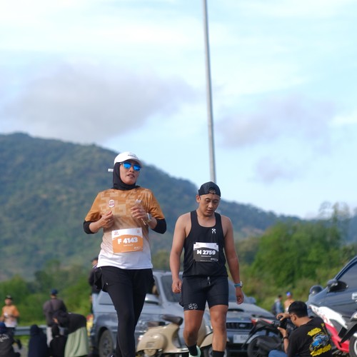 Race photo from KEDIRI HALF MARATHON 2026