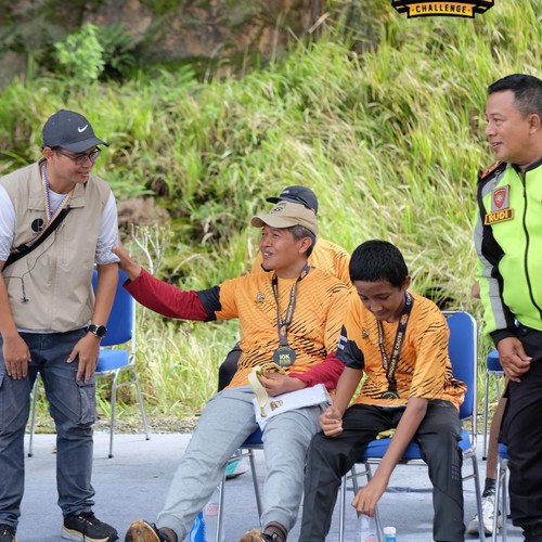 Race photo from KELUD VERTICAL CHALLENGE 2025