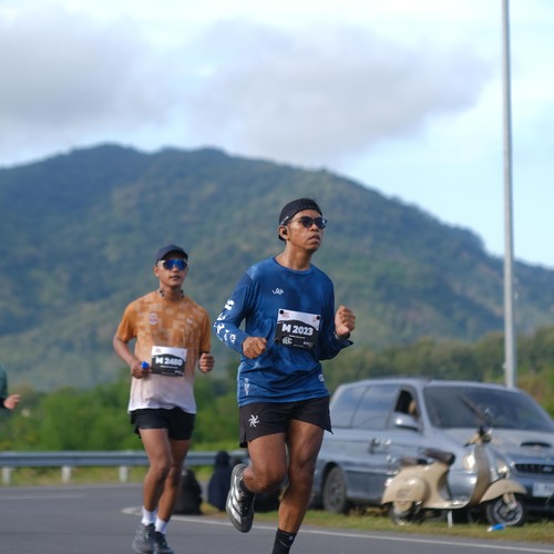 Race photo from KEDIRI HALF MARATHON 2026