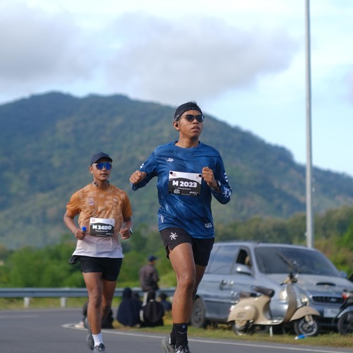 Race photo from KEDIRI HALF MARATHON 2026