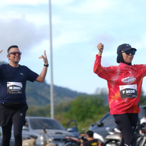Race photo from KEDIRI HALF MARATHON 2026