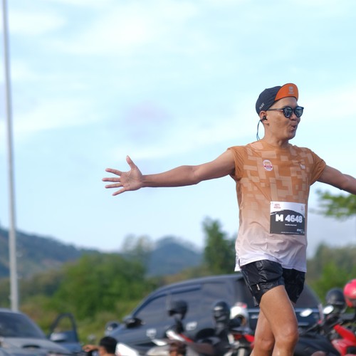 Race photo from KEDIRI HALF MARATHON 2026