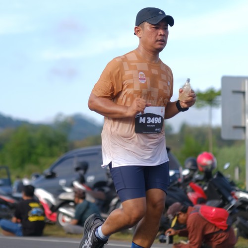 Race photo from KEDIRI HALF MARATHON 2026