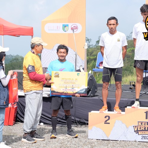 Race photo from KELUD VERTICAL CHALLENGE 2025