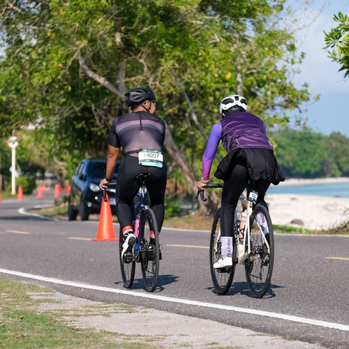 Race photo from Belitung Multisport Festival