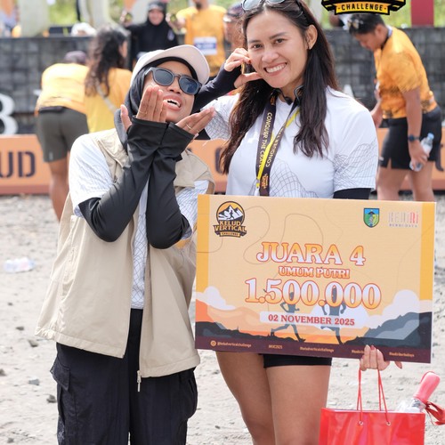Race photo from KELUD VERTICAL CHALLENGE 2025