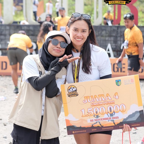 Race photo from KELUD VERTICAL CHALLENGE 2025