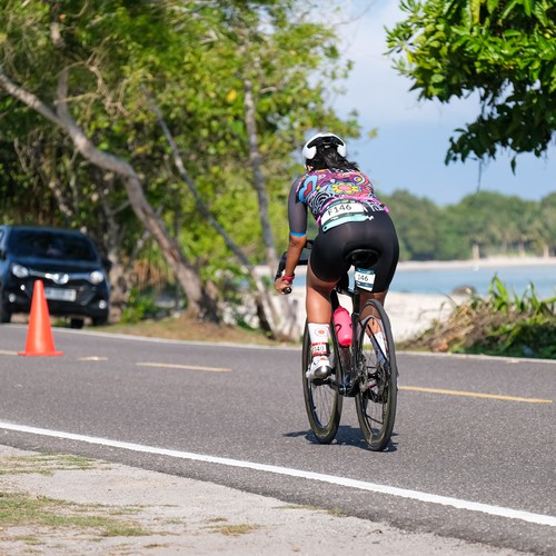 Race photo from Belitung Multisport Festival
