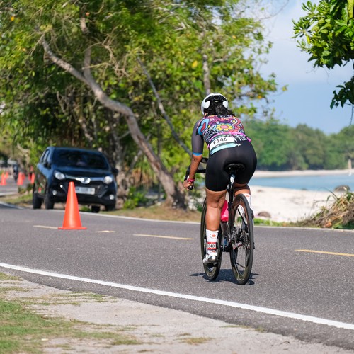 Race photo from Belitung Multisport Festival