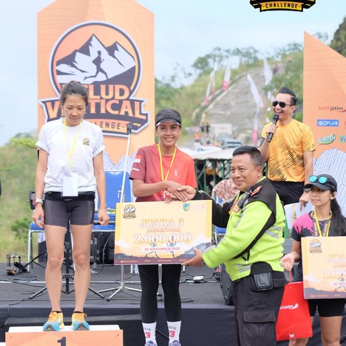 Race photo from KELUD VERTICAL CHALLENGE 2025