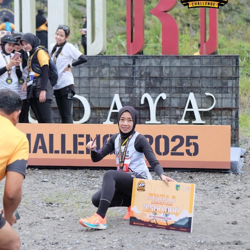 Race photo from KELUD VERTICAL CHALLENGE 2025