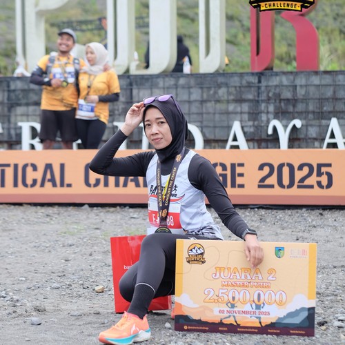 Race photo from KELUD VERTICAL CHALLENGE 2025