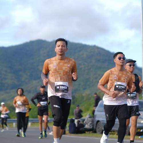 Race photo from KEDIRI HALF MARATHON 2026