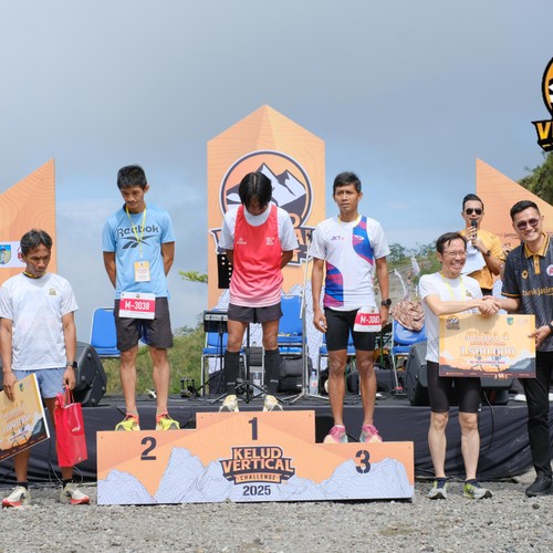 Race photo from KELUD VERTICAL CHALLENGE 2025